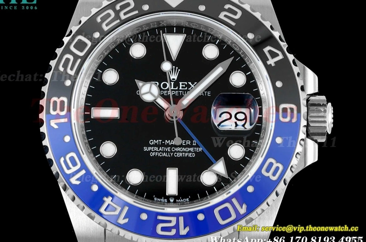 Master King GMT 904L 126710 VR3186 Oys BLNR SS CHS Dial Black II SS 0414